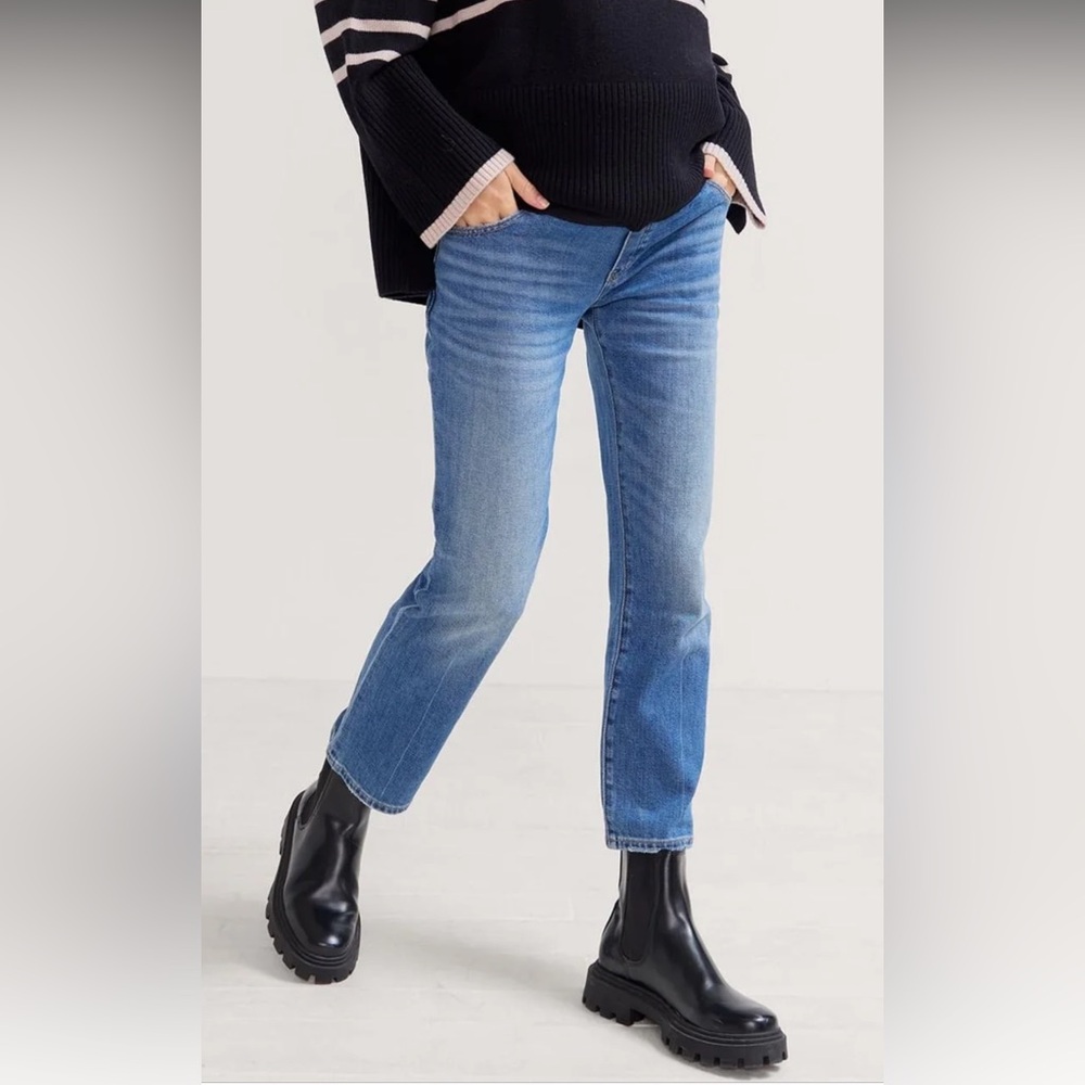 Hatch The Over The Bump Straight Maternity Jeans